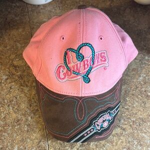 Pink and Brown Cowgirl Hat
